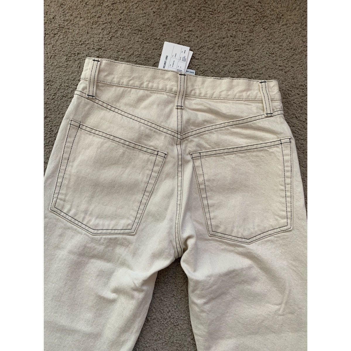 Helmut Lang HELMUT LANG MASC HI EMBROIDERED LOGO JEANS Size US 29 - 6 Thumbnail