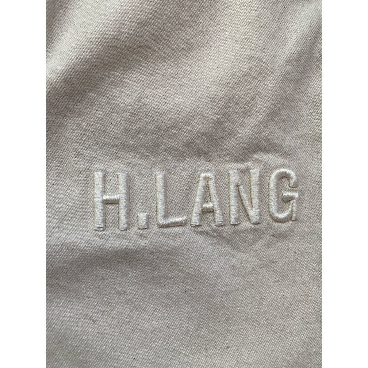 Helmut Lang HELMUT LANG MASC HI EMBROIDERED LOGO JEANS Size US 29 - 4 Thumbnail