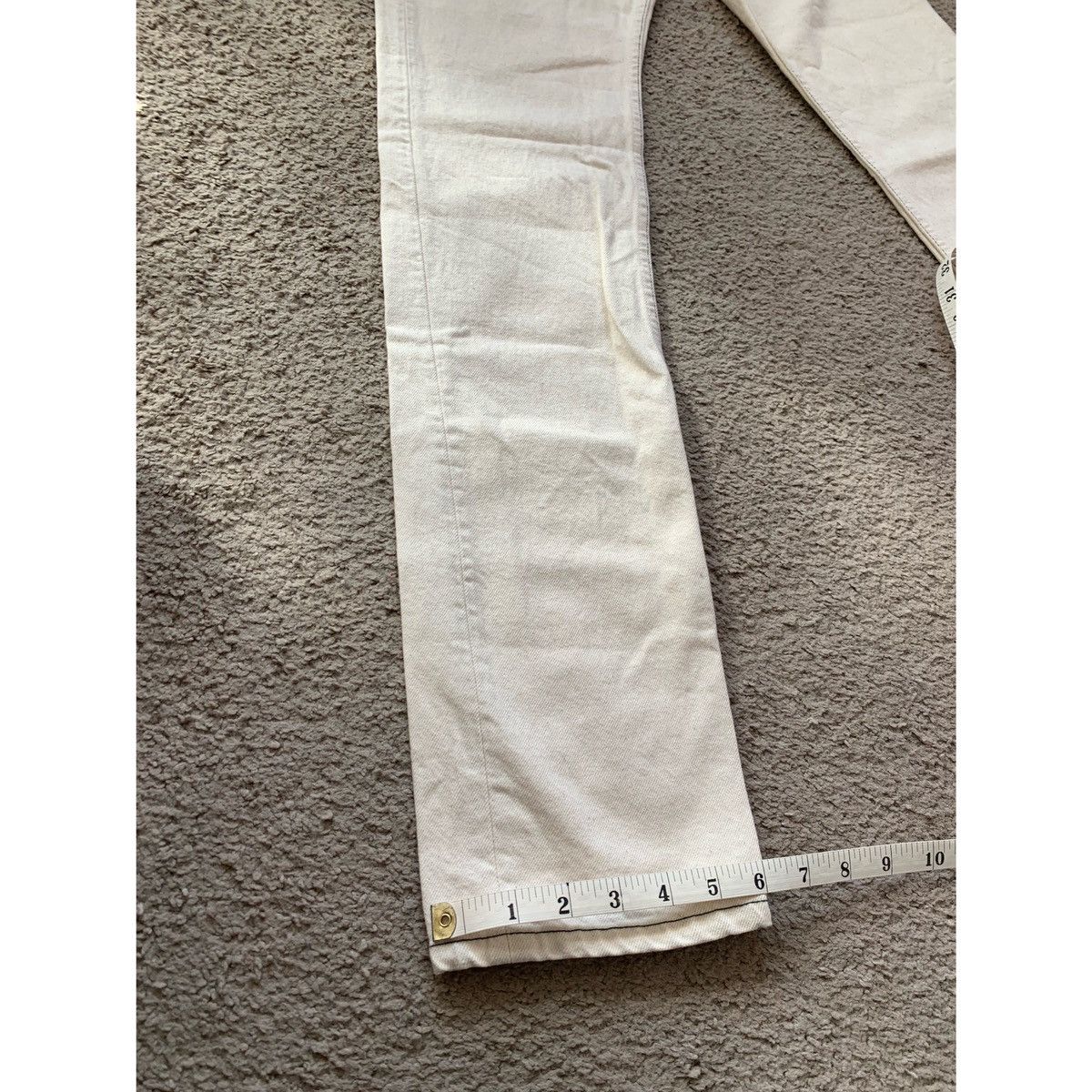 Helmut Lang HELMUT LANG MASC HI EMBROIDERED LOGO JEANS Size US 29 - 14 Thumbnail