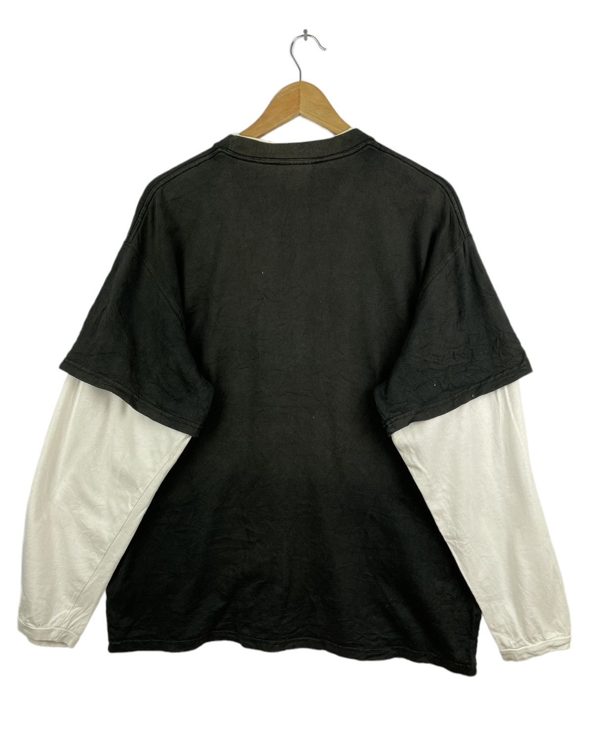 Vintage Vintage Conart Long Sleeve Shirt Black White Size US M / EU 48-50 / 2 - 4 Thumbnail