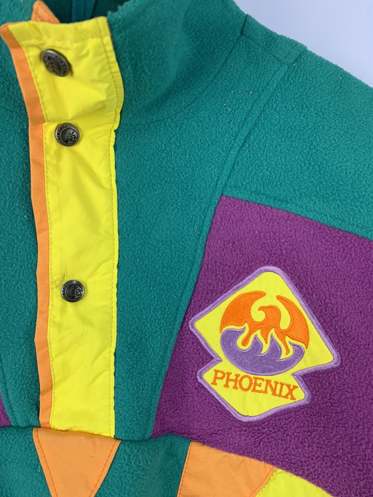 Goretex Vintage Pheonix Gore Wind Stopper Jacket Colourful Large Size US L / EU 52-54 / 3 - 3 Thumbnail