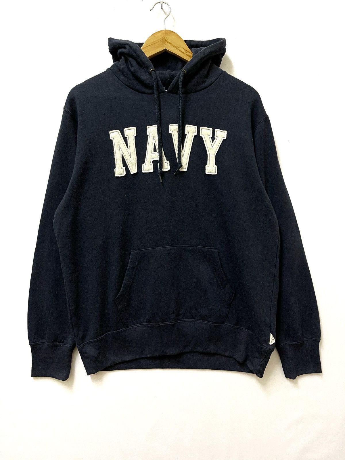 Japanese Brand × Old Navy NAVY Spellout Hoodie Large Size US L / EU 52-54 / 3 - 1 Thumbnail