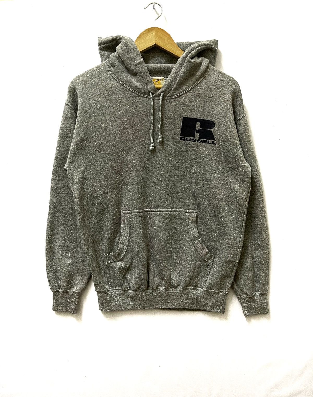Japanese Brand × Russell Athletic × Vintage Vintage Russell Athletic Hoodie Grey Medium Size US L / EU 52-54 / 3 - 1 Thumbnail