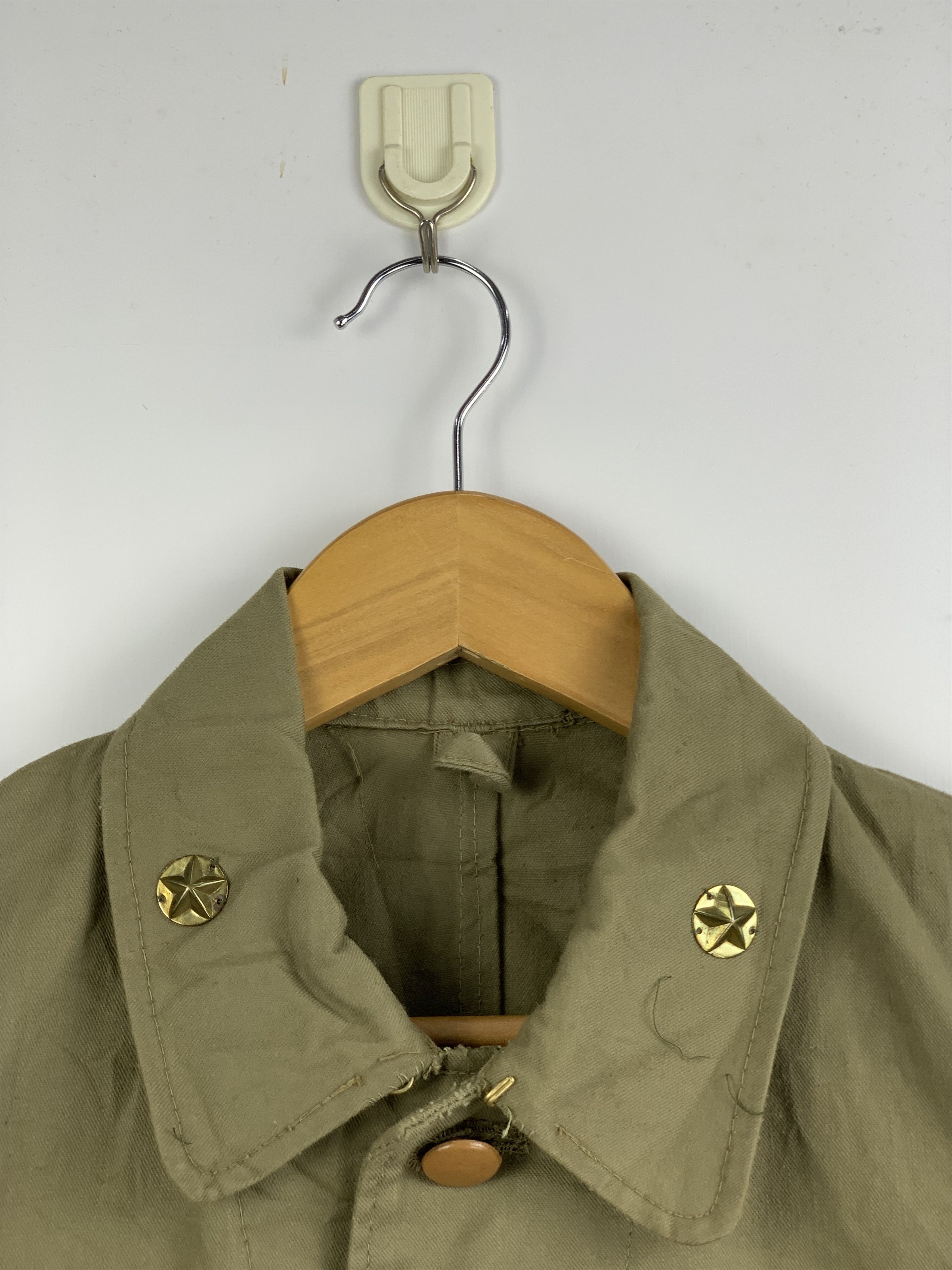 Japanese Brand Vintage Japanese ARMY Button Up Military Jacket Size US M / EU 48-50 / 2 - 2 Thumbnail