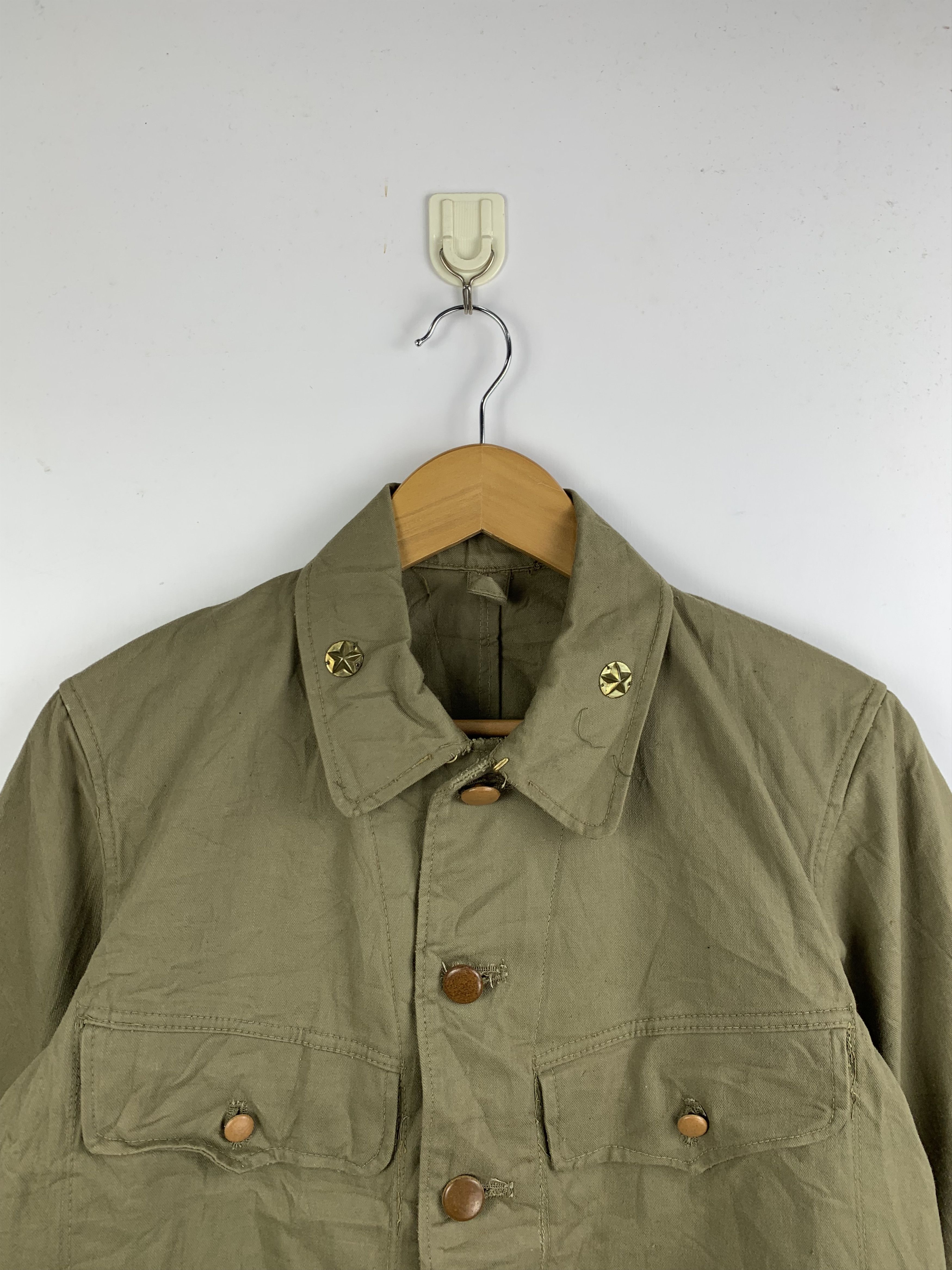 Japanese Brand Vintage Japanese ARMY Button Up Military Jacket Size US M / EU 48-50 / 2 - 3 Thumbnail