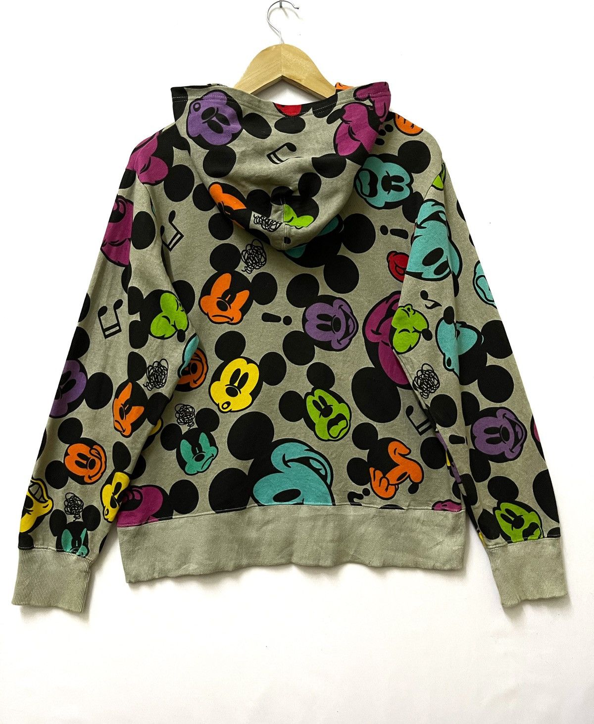 Cartoon Network × Disney × Mickey Mouse Disney Mickey Mouse Full Zipper Hoodie Fullprint Size US M / EU 48-50 / 2 - 3 Thumbnail