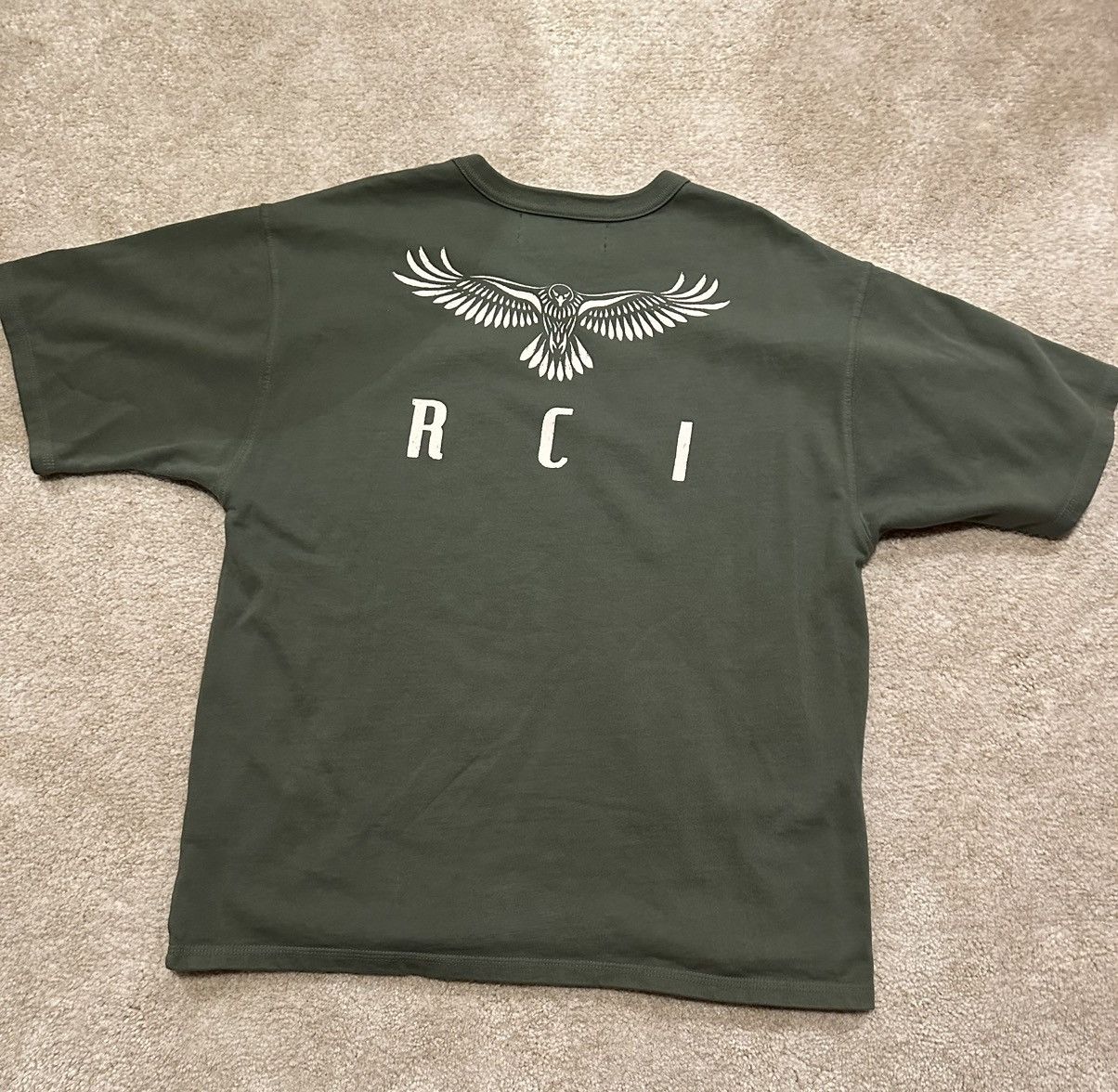 image of Reese Cooper Rc T Shirt in Olive, Men's (Size XL)