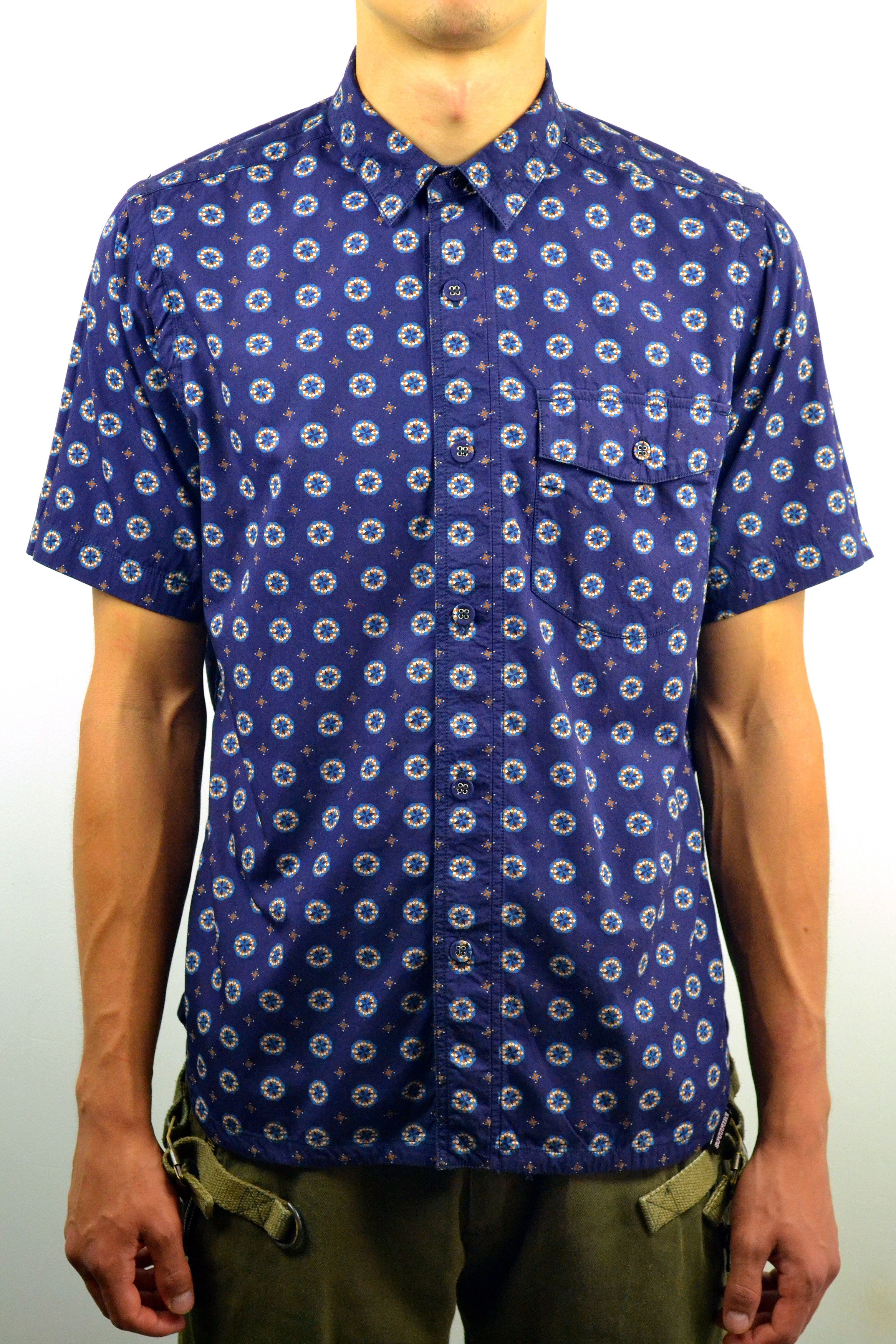 Japanese Brand × White Mountaineering SS13 White Mountaineering Button Up Short Sleeve Shirt Size US M / EU 48-50 / 2 - 1 Thumbnail