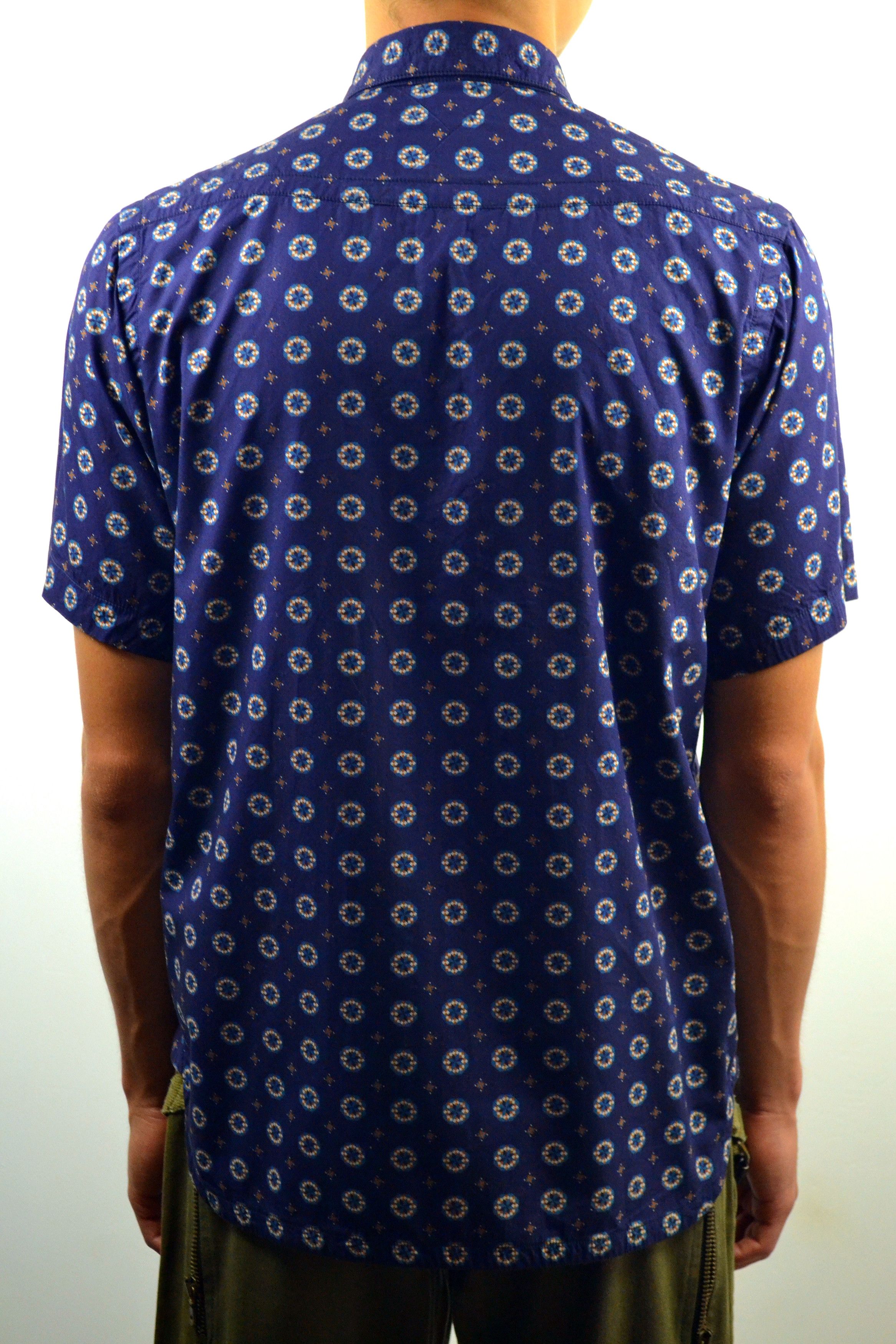 Japanese Brand × White Mountaineering SS13 White Mountaineering Button Up Short Sleeve Shirt Size US M / EU 48-50 / 2 - 4 Thumbnail