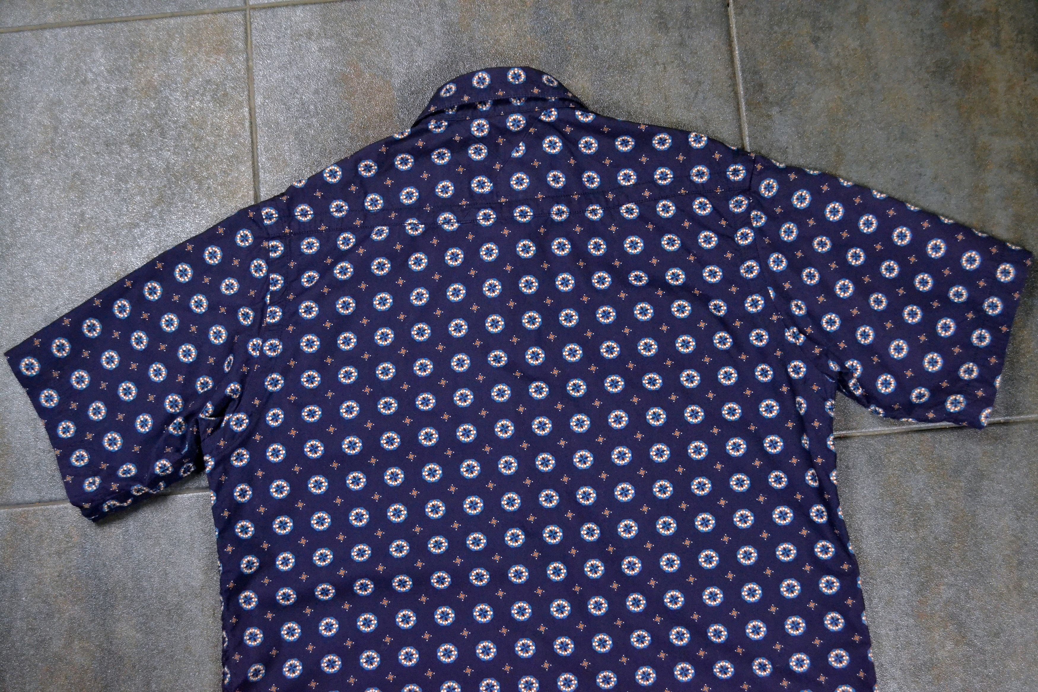 Japanese Brand × White Mountaineering SS13 White Mountaineering Button Up Short Sleeve Shirt Size US M / EU 48-50 / 2 - 12 Thumbnail
