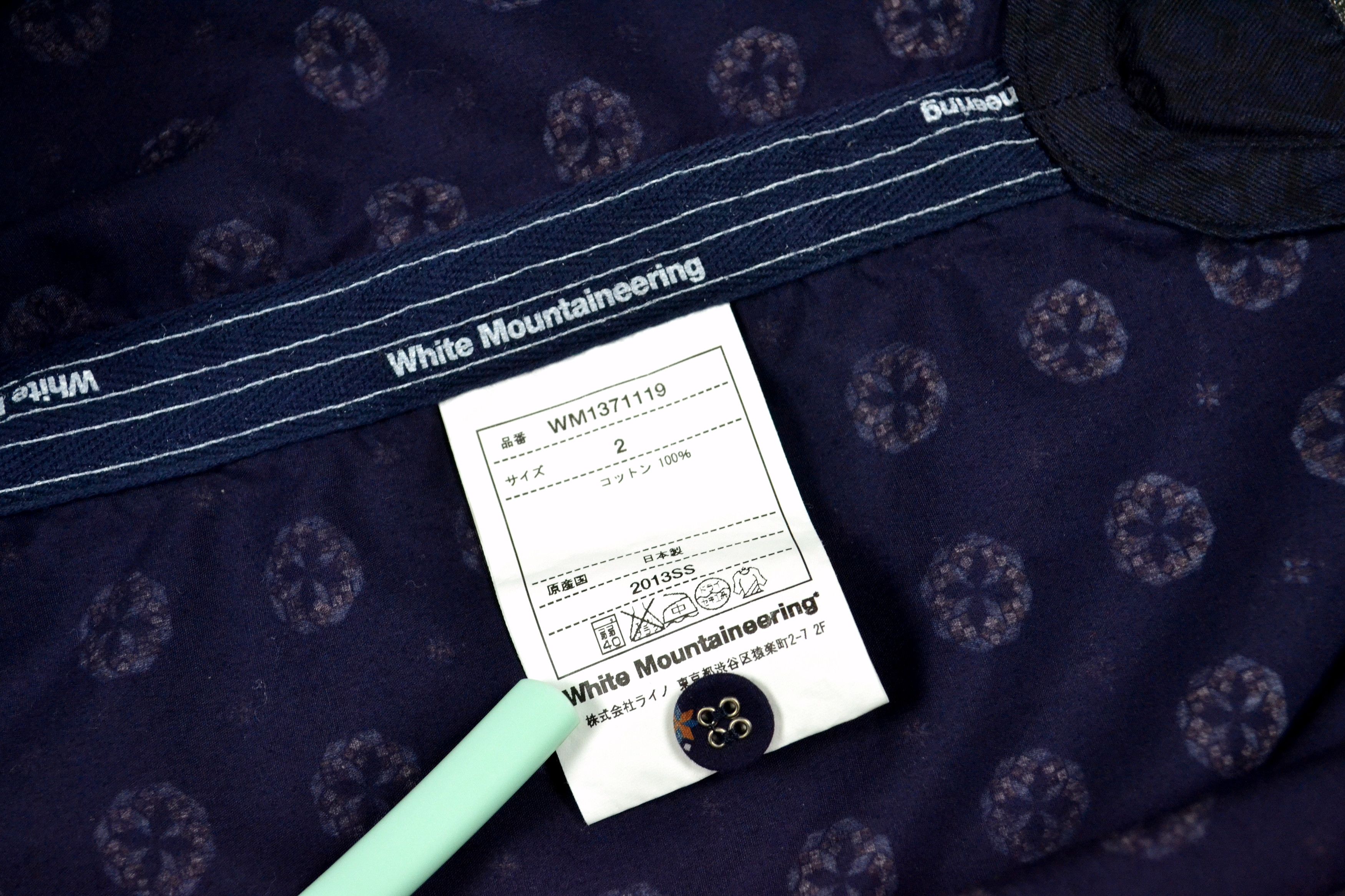 Japanese Brand × White Mountaineering SS13 White Mountaineering Button Up Short Sleeve Shirt Size US M / EU 48-50 / 2 - 14 Thumbnail