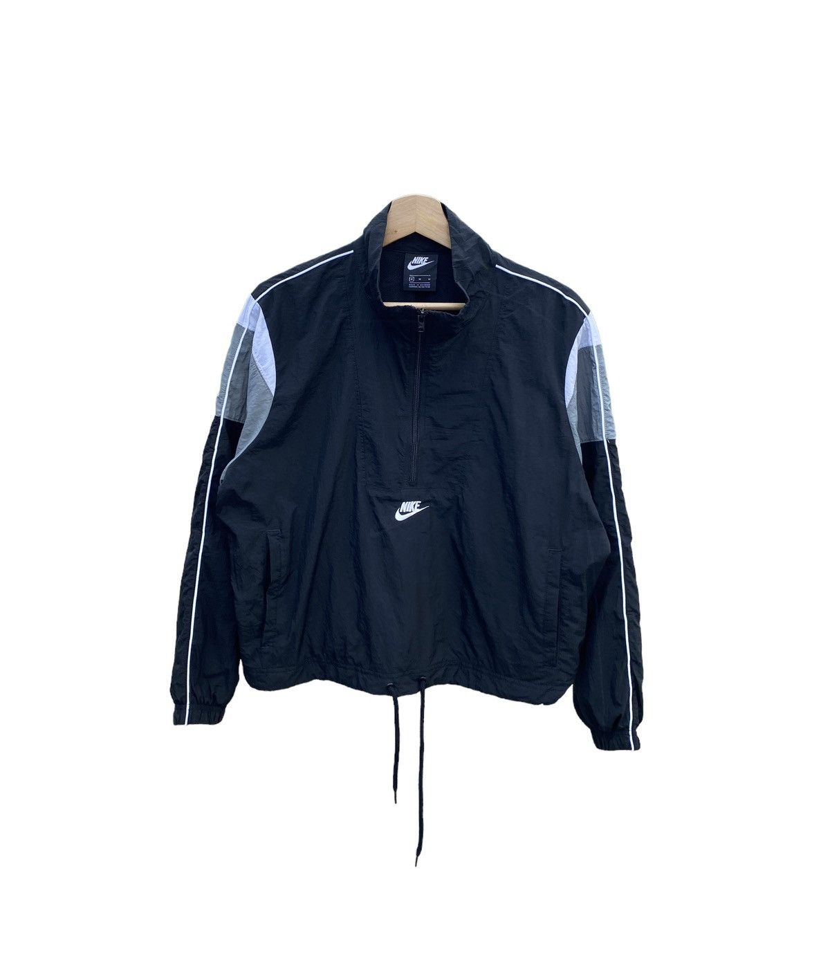 Nike × Vintage Vintage Nike Center Cropped Pullover Jacket Size M / US 6-8 / IT 42-44 - 1 Thumbnail
