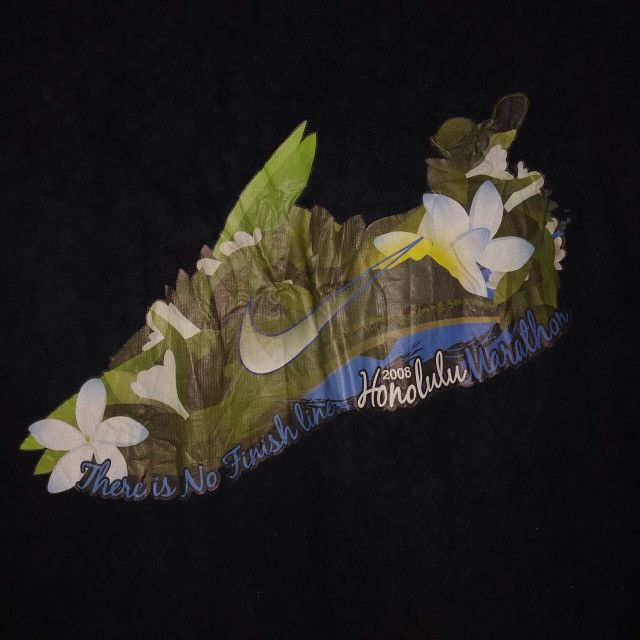 Nike Vintage Nike Team Honolulu Marathon 2008 Backprint Shirt Size US L / EU 52-54 / 3 - 3 Thumbnail