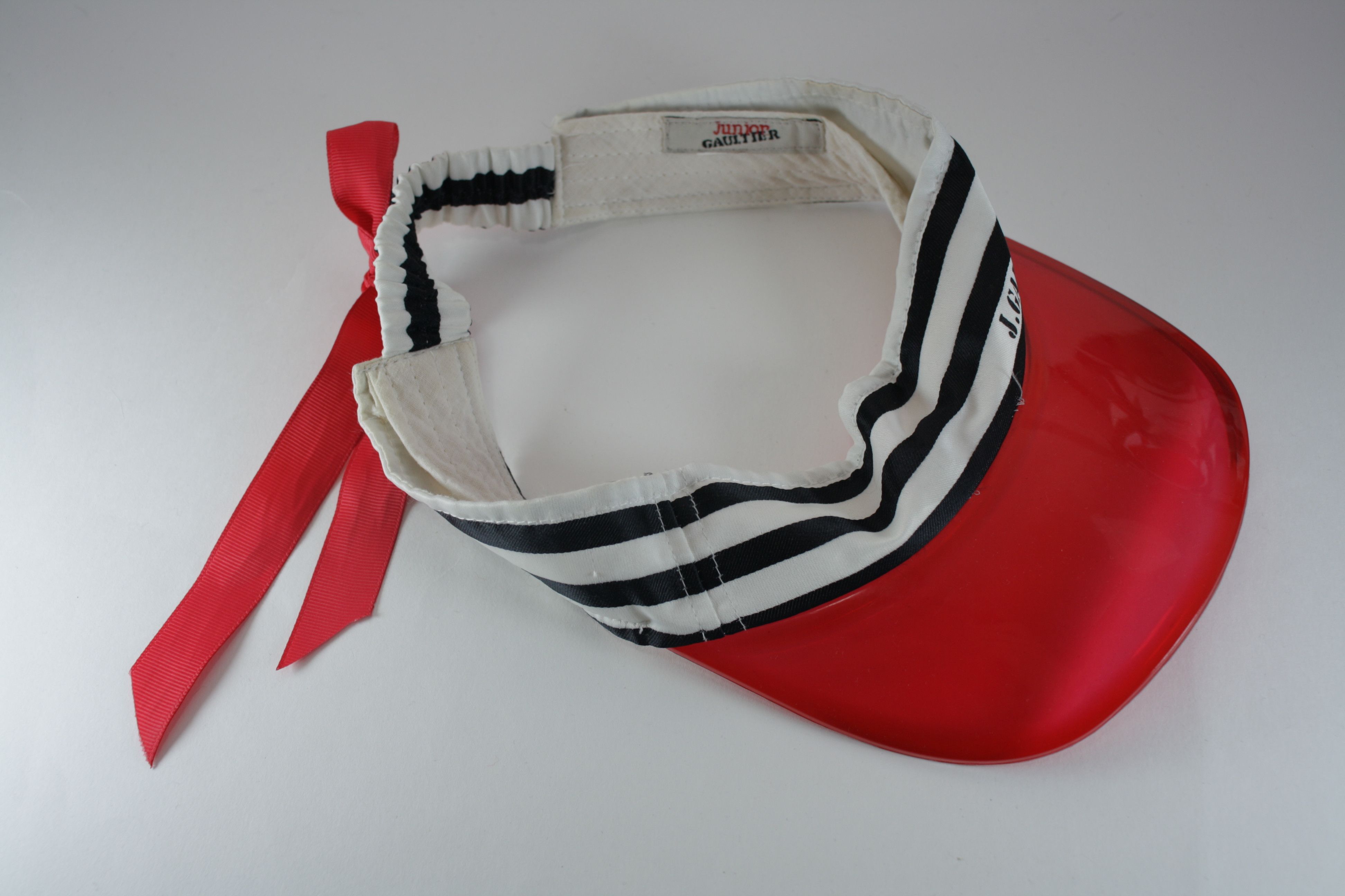 Vintage Rare Jean Paul Gaultier Transparent Visor Cap Hat