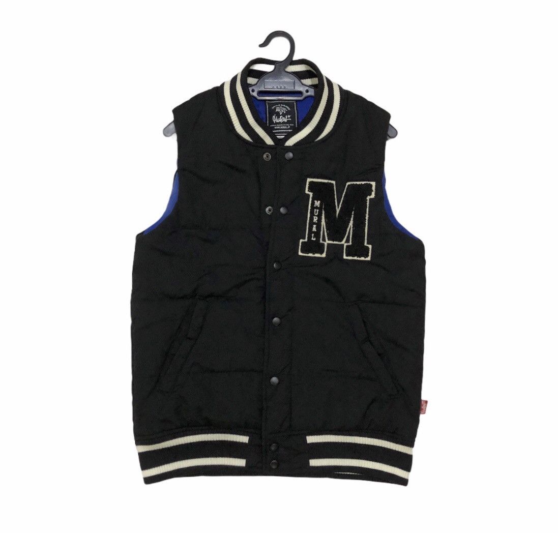 Japanese Brand Buffalo Soldiers Official Wear Mural Puffer Vest Jacket Size US M / EU 48-50 / 2 - 3 Thumbnail