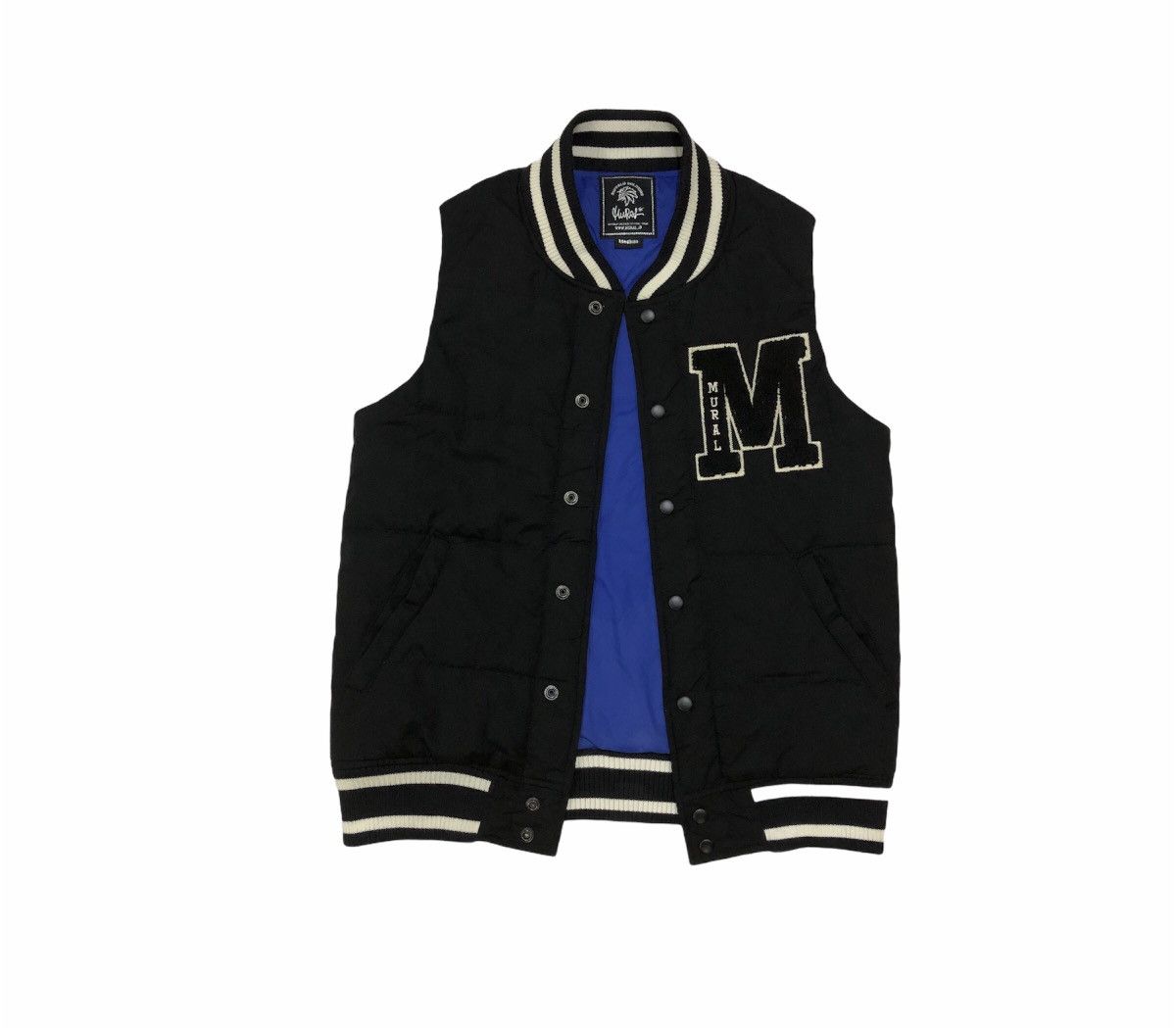 Japanese Brand Buffalo Soldiers Official Wear Mural Puffer Vest Jacket Size US M / EU 48-50 / 2 - 12 Thumbnail