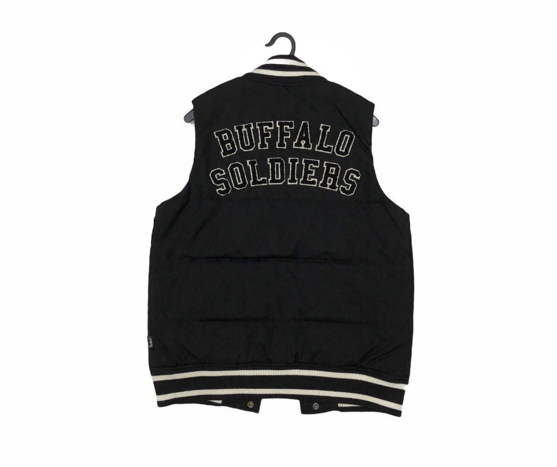 Japanese Brand Buffalo Soldiers Official Wear Mural Puffer Vest Jacket Size US M / EU 48-50 / 2 - 4 Thumbnail