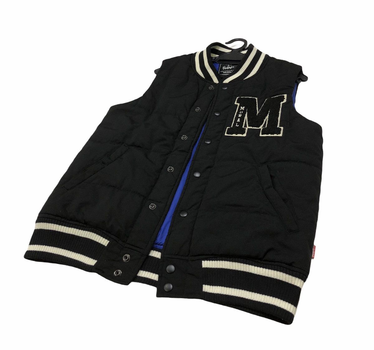 Japanese Brand Buffalo Soldiers Official Wear Mural Puffer Vest Jacket Size US M / EU 48-50 / 2 - 8 Thumbnail