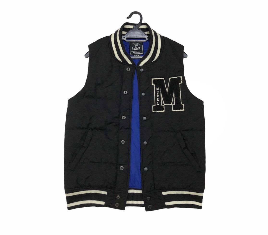 Japanese Brand Buffalo Soldiers Official Wear Mural Puffer Vest Jacket Size US M / EU 48-50 / 2 - 1 Thumbnail