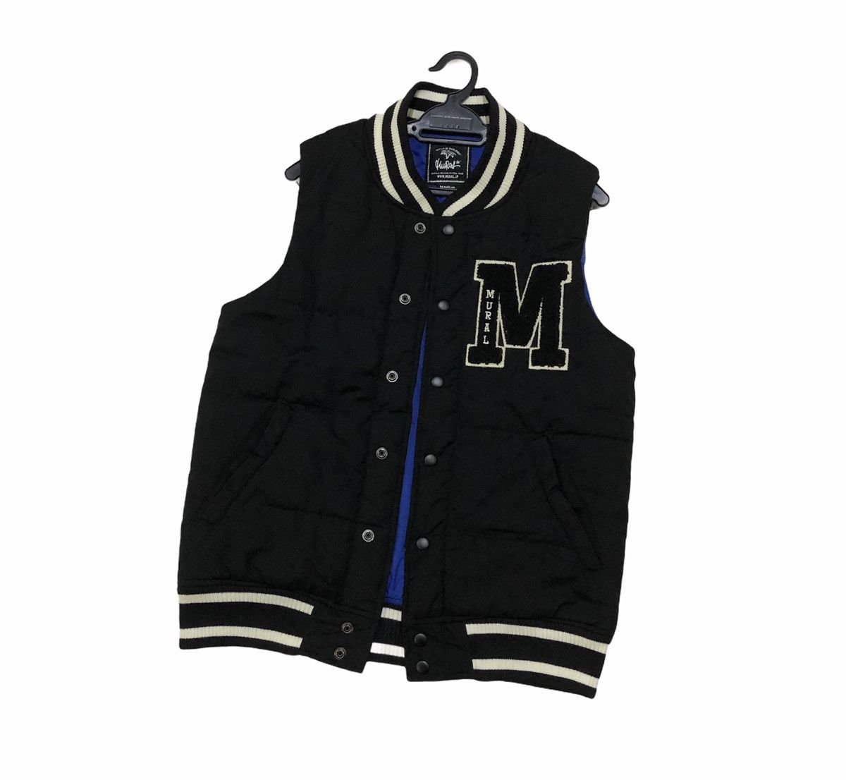 Japanese Brand Buffalo Soldiers Official Wear Mural Puffer Vest Jacket Size US M / EU 48-50 / 2 - 7 Thumbnail