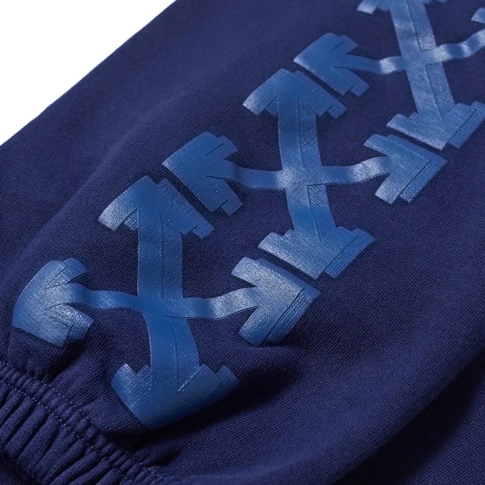 Off-White Off-White Rubber Arrow Sweat Pants Navy Size US 30 / EU 46 - 3 Thumbnail