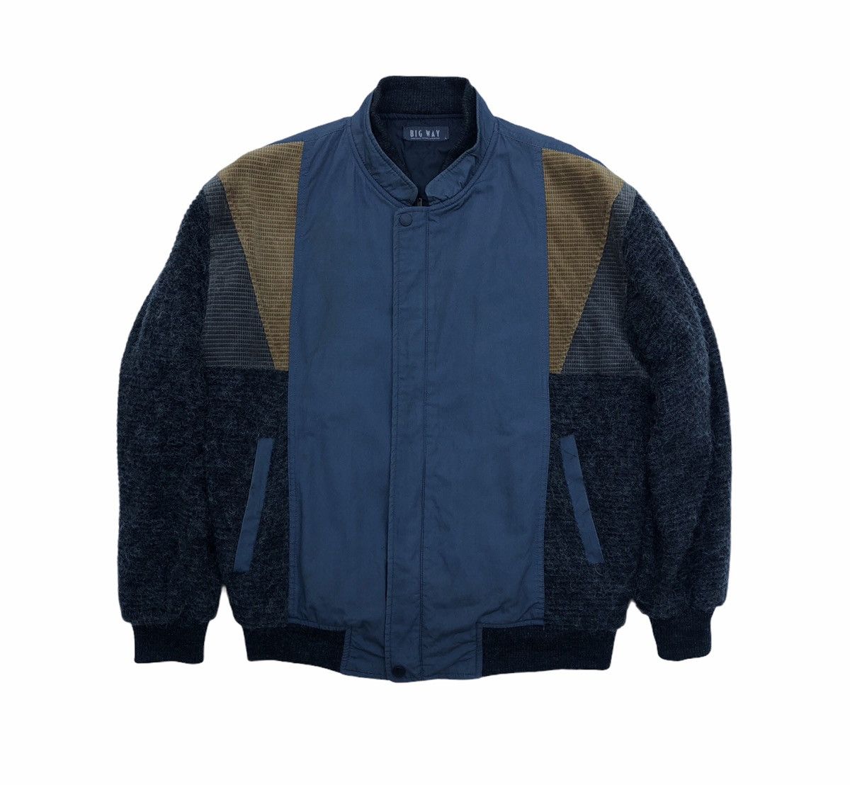 Vintage Vintage Big Way Vail Ground Arcylic Bomber Jacket Size US M / EU 48-50 / 2 - 1 Thumbnail