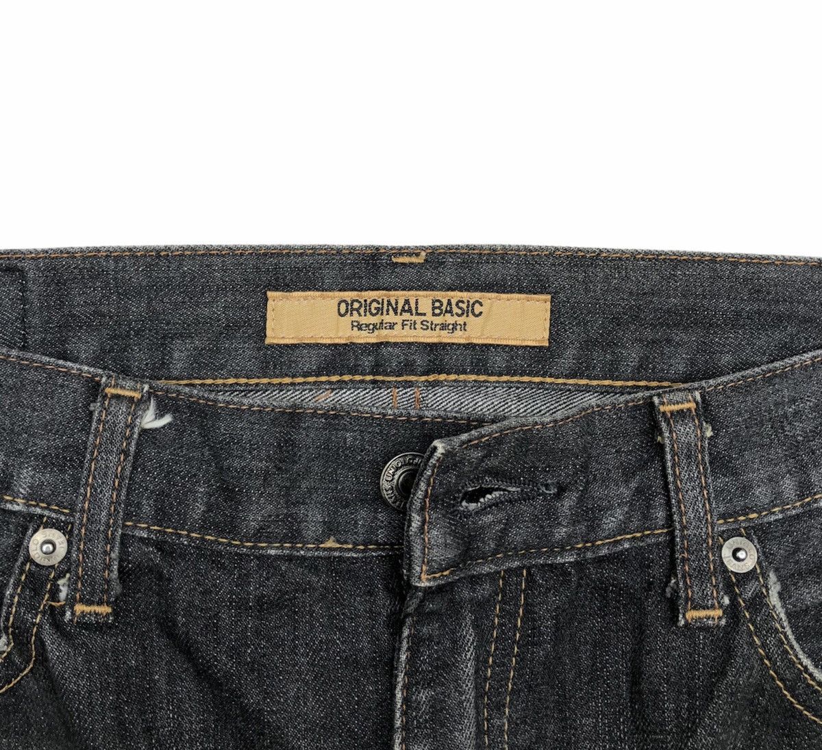 Uniqlo Uniqlo Regular Fit Straight Custom Patchwork Size US 33 - 9 Thumbnail
