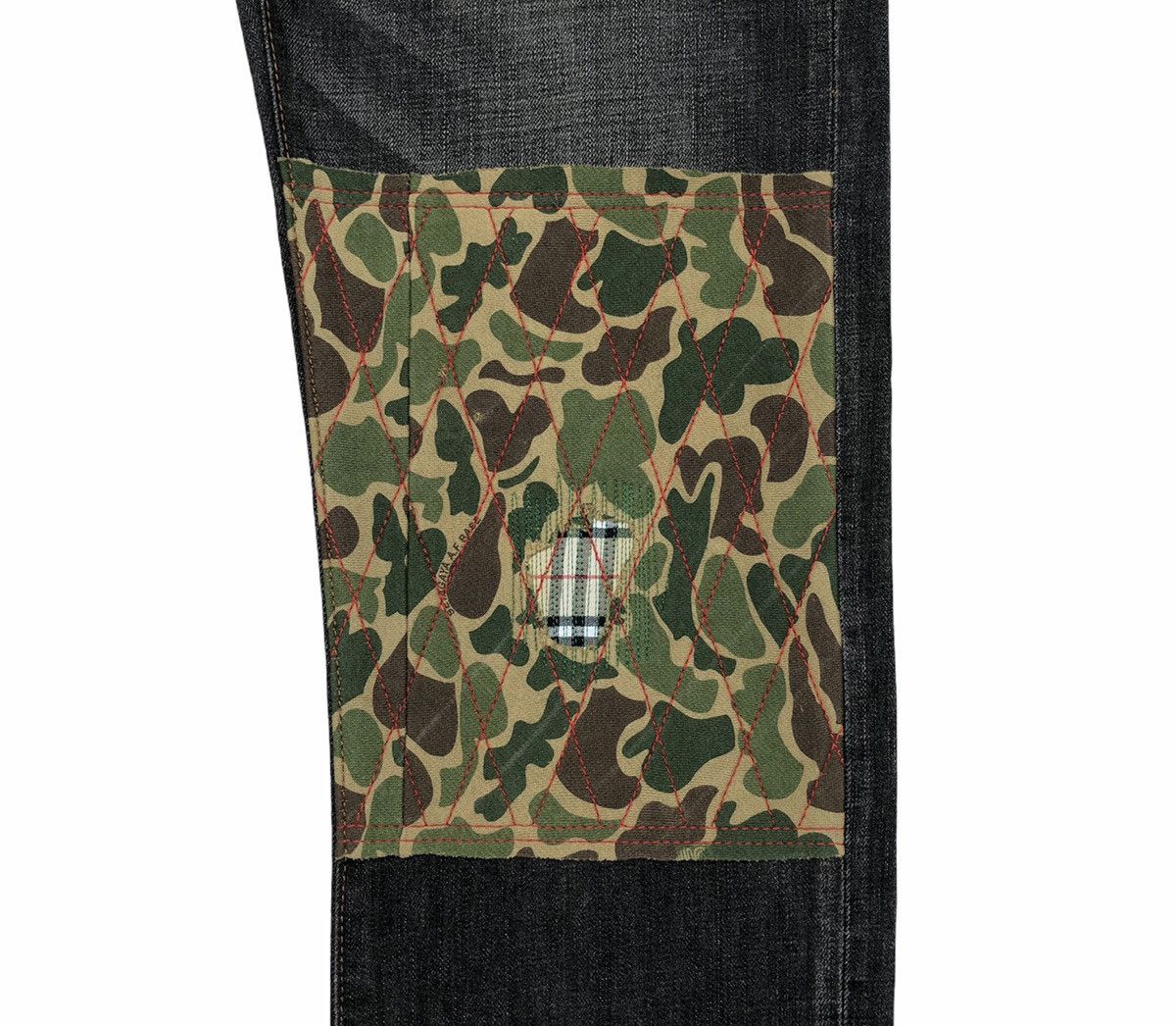 Uniqlo Uniqlo Regular Fit Straight Custom Patchwork Size US 33 - 6 Thumbnail