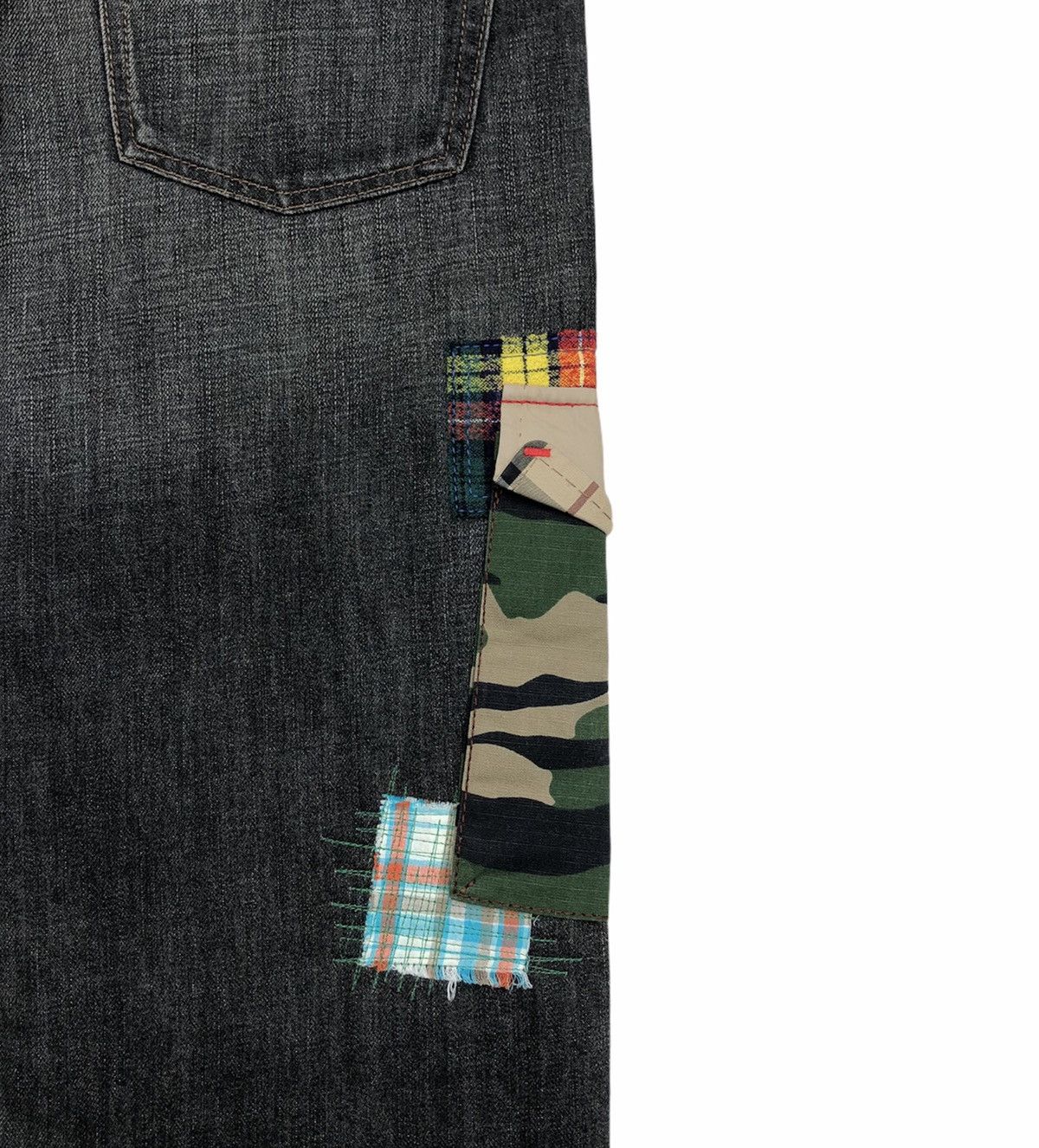 Uniqlo Uniqlo Regular Fit Straight Custom Patchwork Size US 33 - 8 Thumbnail