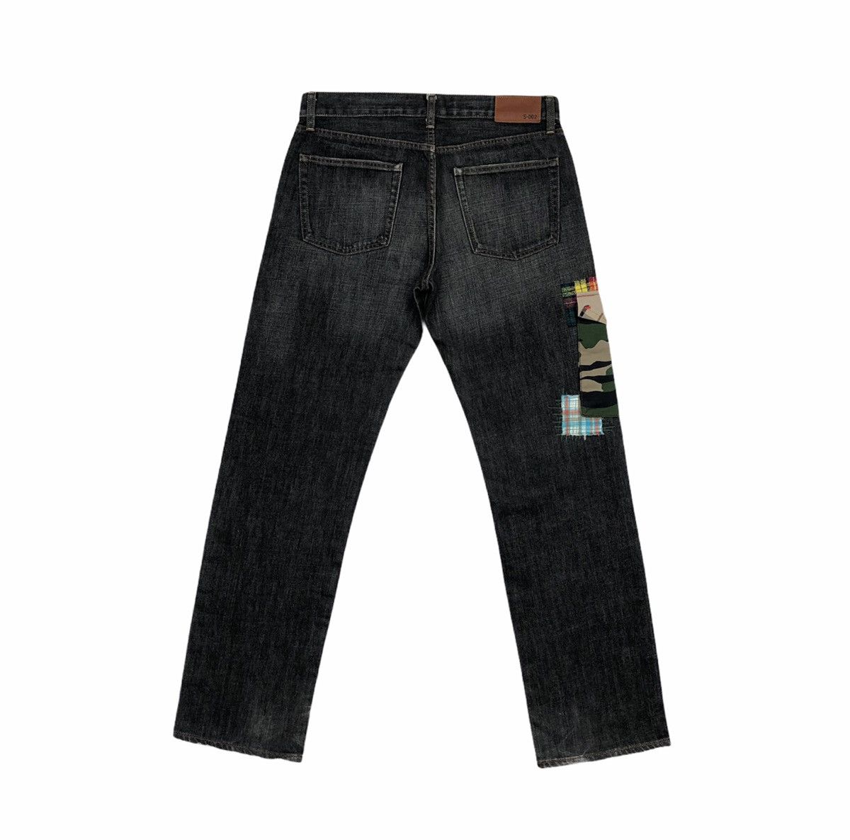 Uniqlo Uniqlo Regular Fit Straight Custom Patchwork Size US 33 - 7 Thumbnail
