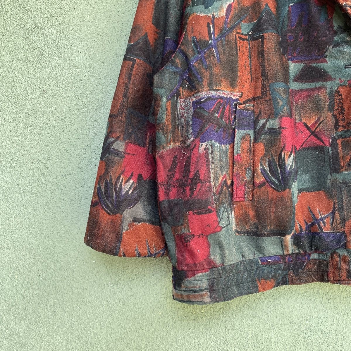 Japanese Brand Vintage SOPHISCATED NATURAL Art Design Coat Jacket Size US XL / EU 56 / 4 - 4 Thumbnail