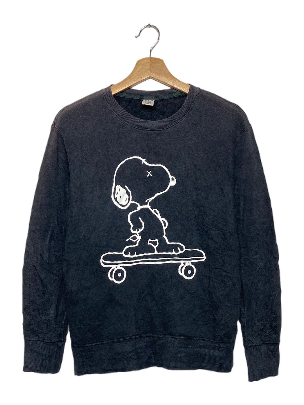 Kaws Vintage Kaws x Peanut Sun Faded Crewneck Size US S / EU 44-46 / 1 - 1 Thumbnail