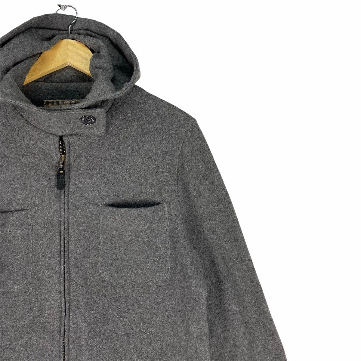 Burberry ❄️THOMAS BURBERRY Hoodie Zipper Jacket Size US M / EU 48-50 / 2 - 4 Thumbnail