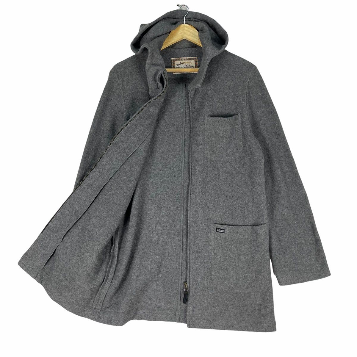 Burberry ❄️THOMAS BURBERRY Hoodie Zipper Jacket Size US M / EU 48-50 / 2 - 5 Thumbnail