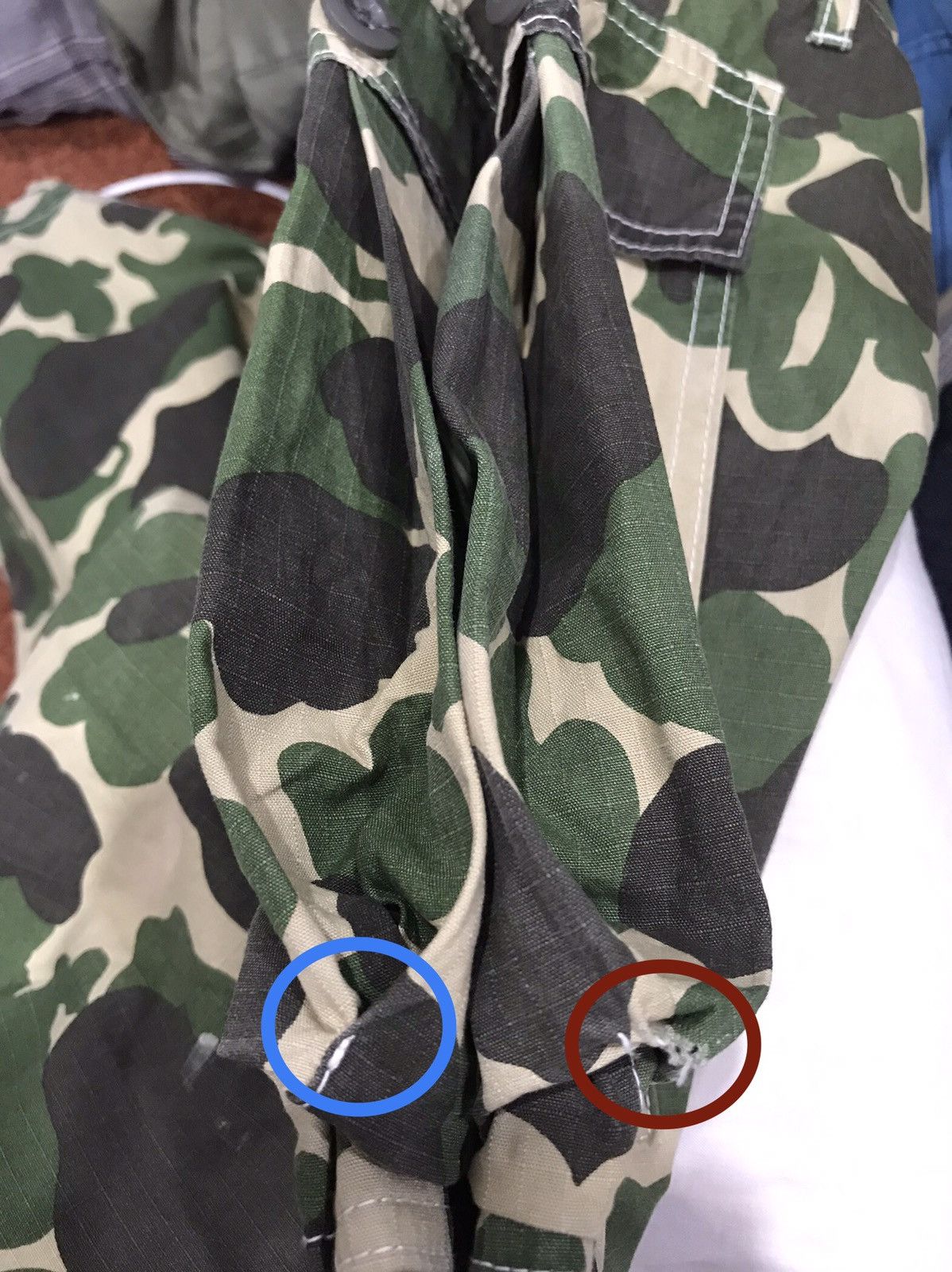 Needles HOGGS by NEPENTHES USA Japan Camo Baggy Monkey Pant F897 Size US 32 / EU 48 - 17 Thumbnail