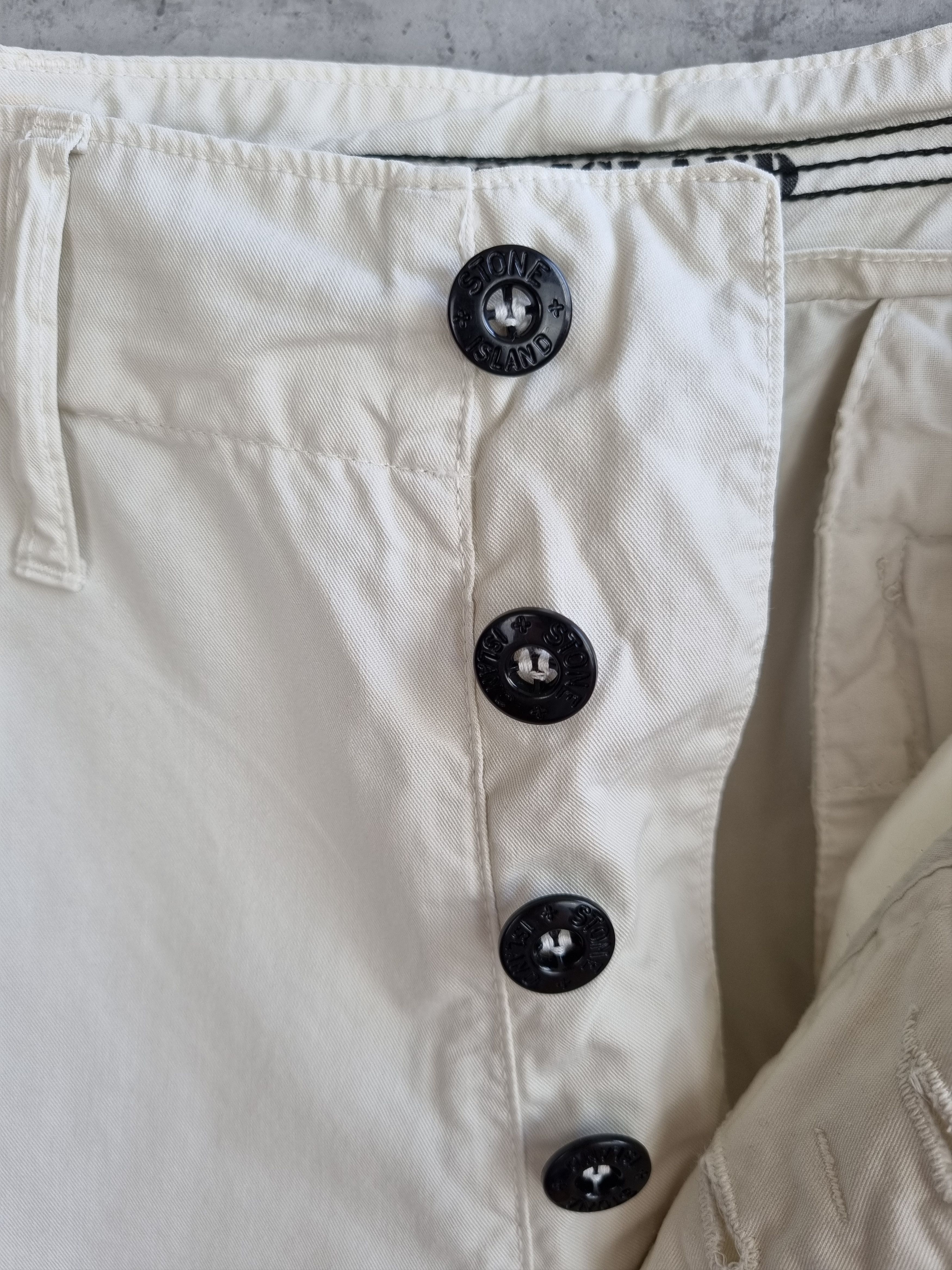 Stone Island × Vintage Early 90s Achieve Stone Island Marina Yachting Shorts Size US 30 / EU 46 - 4 Thumbnail