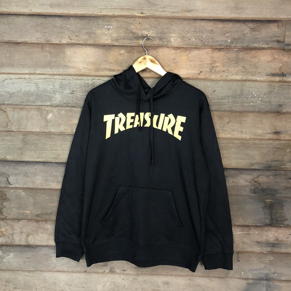 Japanese Brand Abtech treasure skate gang sweatshirt Black Hoodies #3847 Size US M / EU 48-50 / 2 - 1 Thumbnail