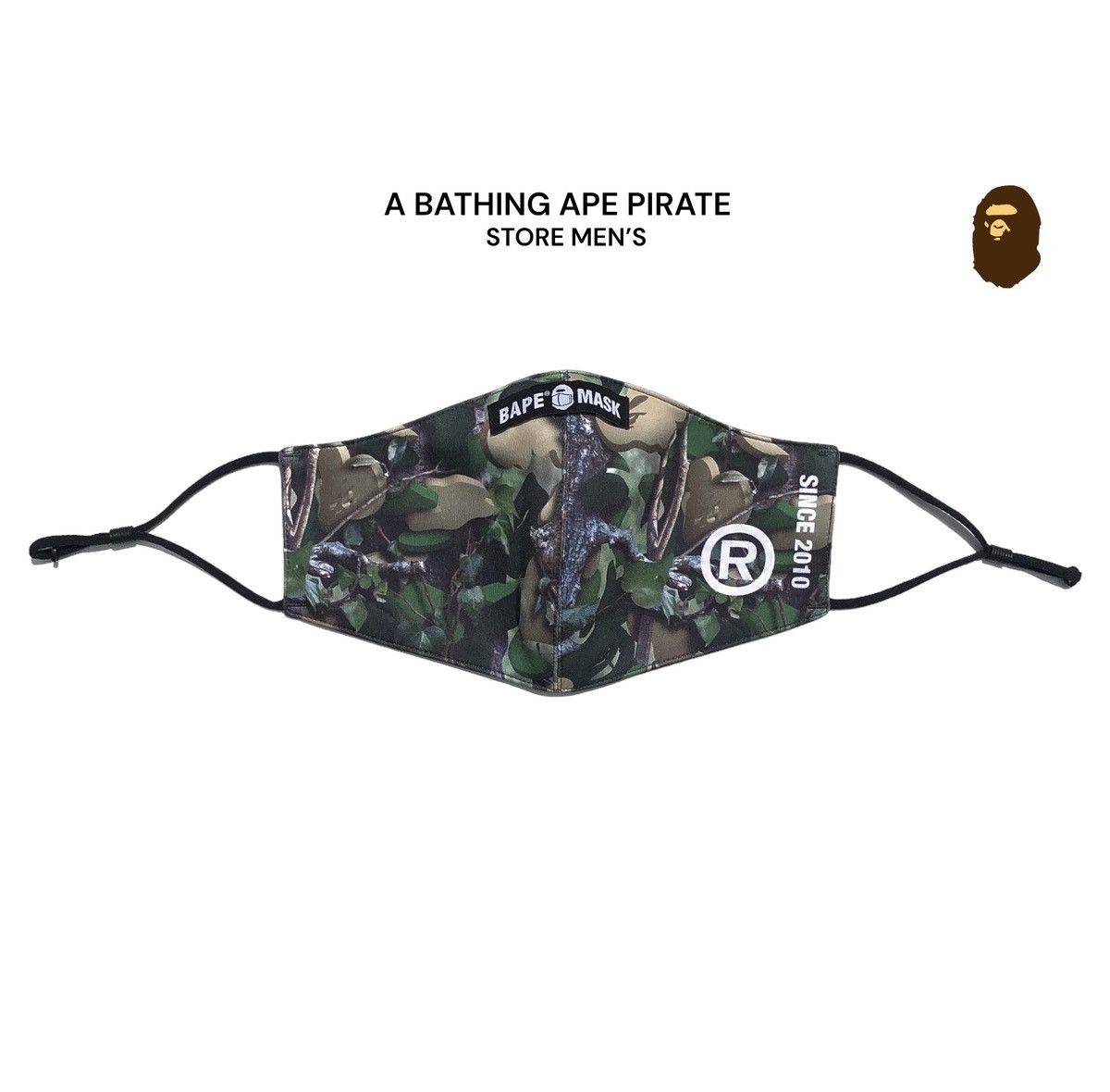 Bape OG A BATHING APE PIRATE STORE MEN’S VILLAGE CAMO MASK Size ONE SIZE - 1 Thumbnail