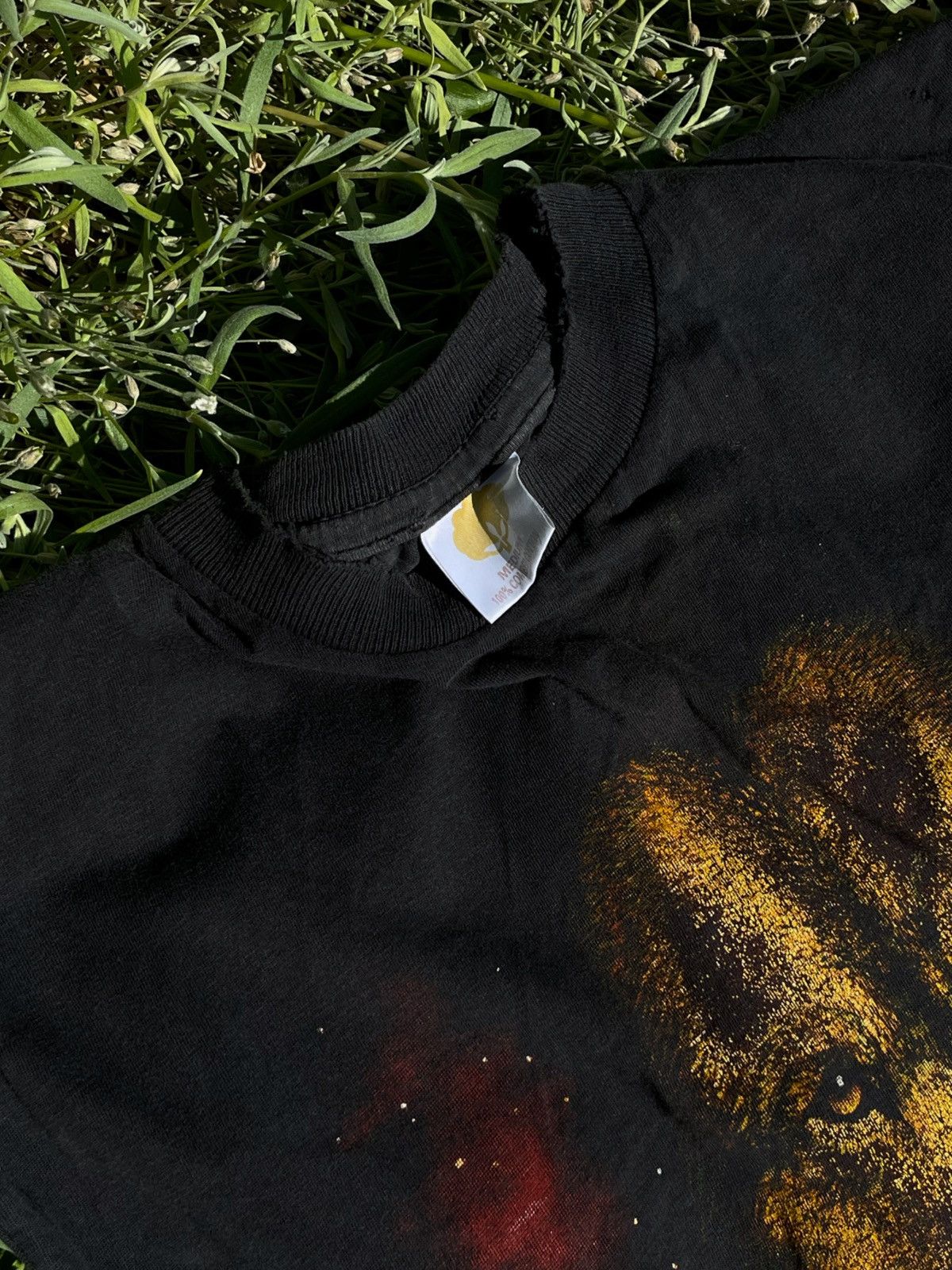 Band Tees 90s Vintage Nature Trashed Chopped Faded Tank Top Tee Size US M / EU 48-50 / 2 - 4 Thumbnail