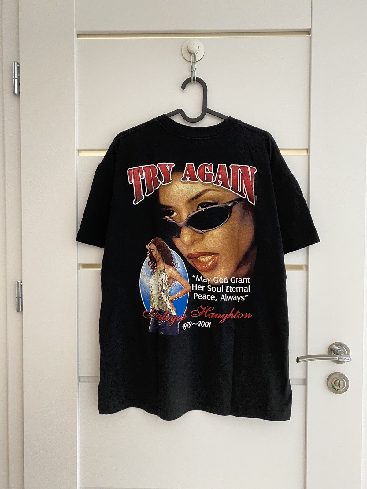 Rap Tees × Vintage Aaliyah 00s Vintage Rap Tee VNDS Snoop dogg Biggie Size US L / EU 52-54 / 3 - 2 Thumbnail