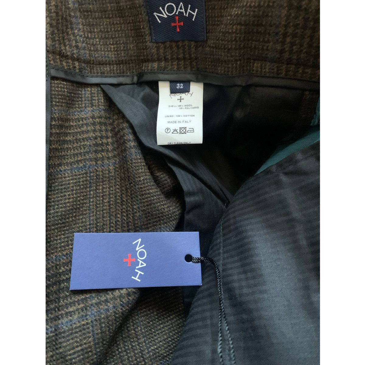 Noah NOAH PLEATED COLOR-BLOCK WOOL X CORDUROY PANTS Size US 32 / EU 48 - 17 Thumbnail