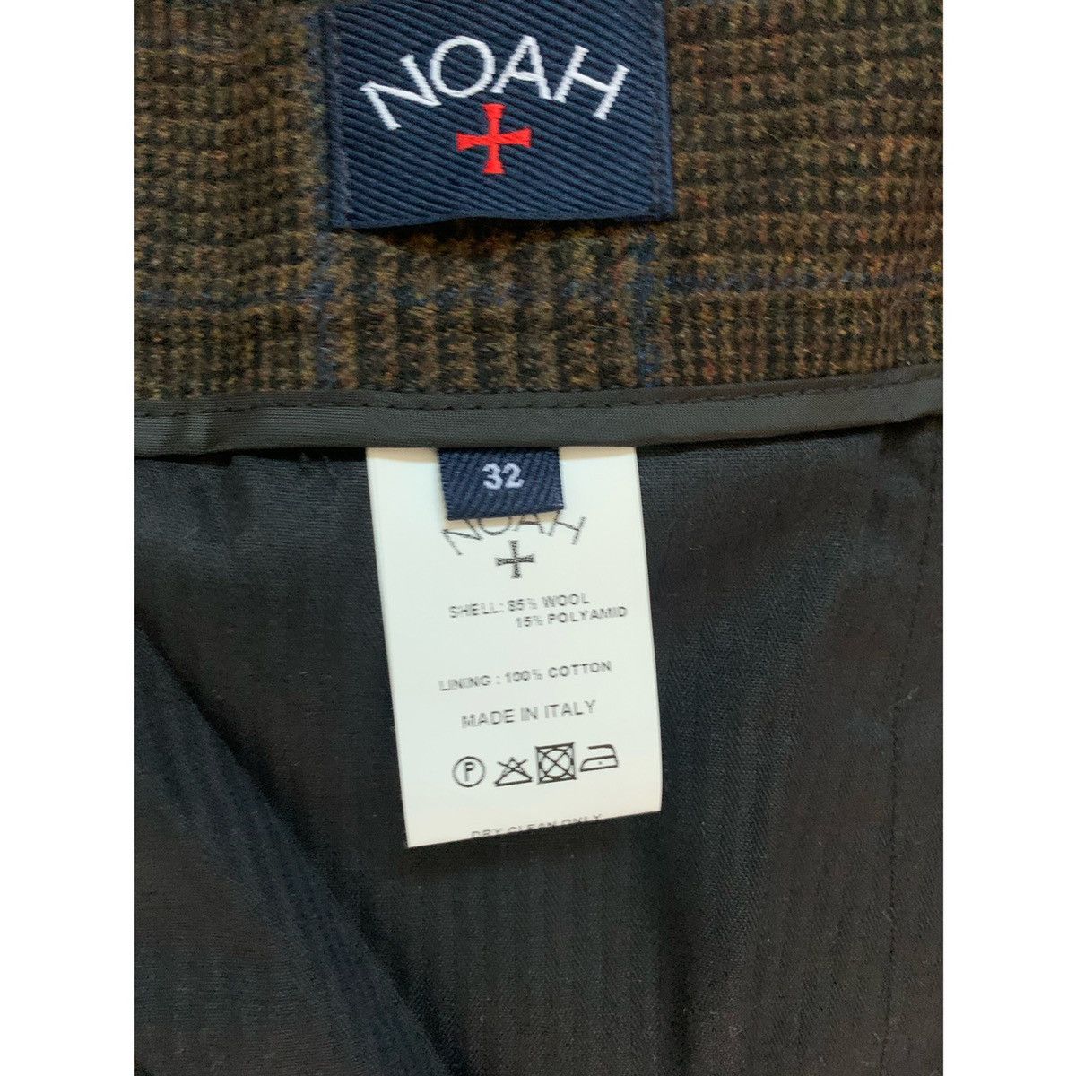 Noah NOAH PLEATED COLOR-BLOCK WOOL X CORDUROY PANTS Size US 32 / EU 48 - 18 Thumbnail
