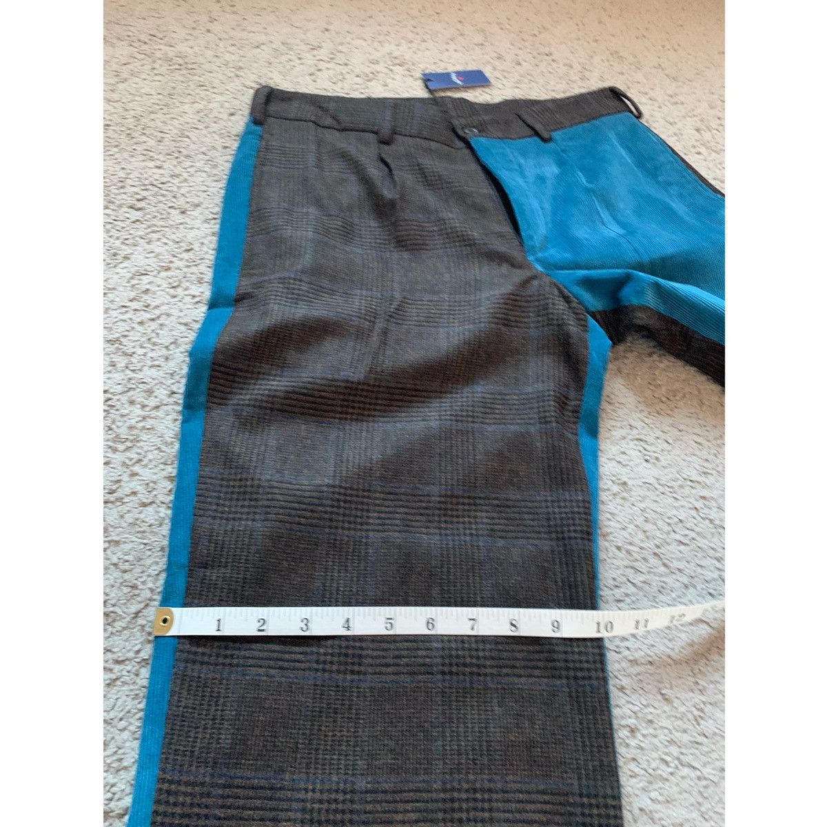 Noah NOAH PLEATED COLOR-BLOCK WOOL X CORDUROY PANTS Size US 32 / EU 48 - 12 Thumbnail