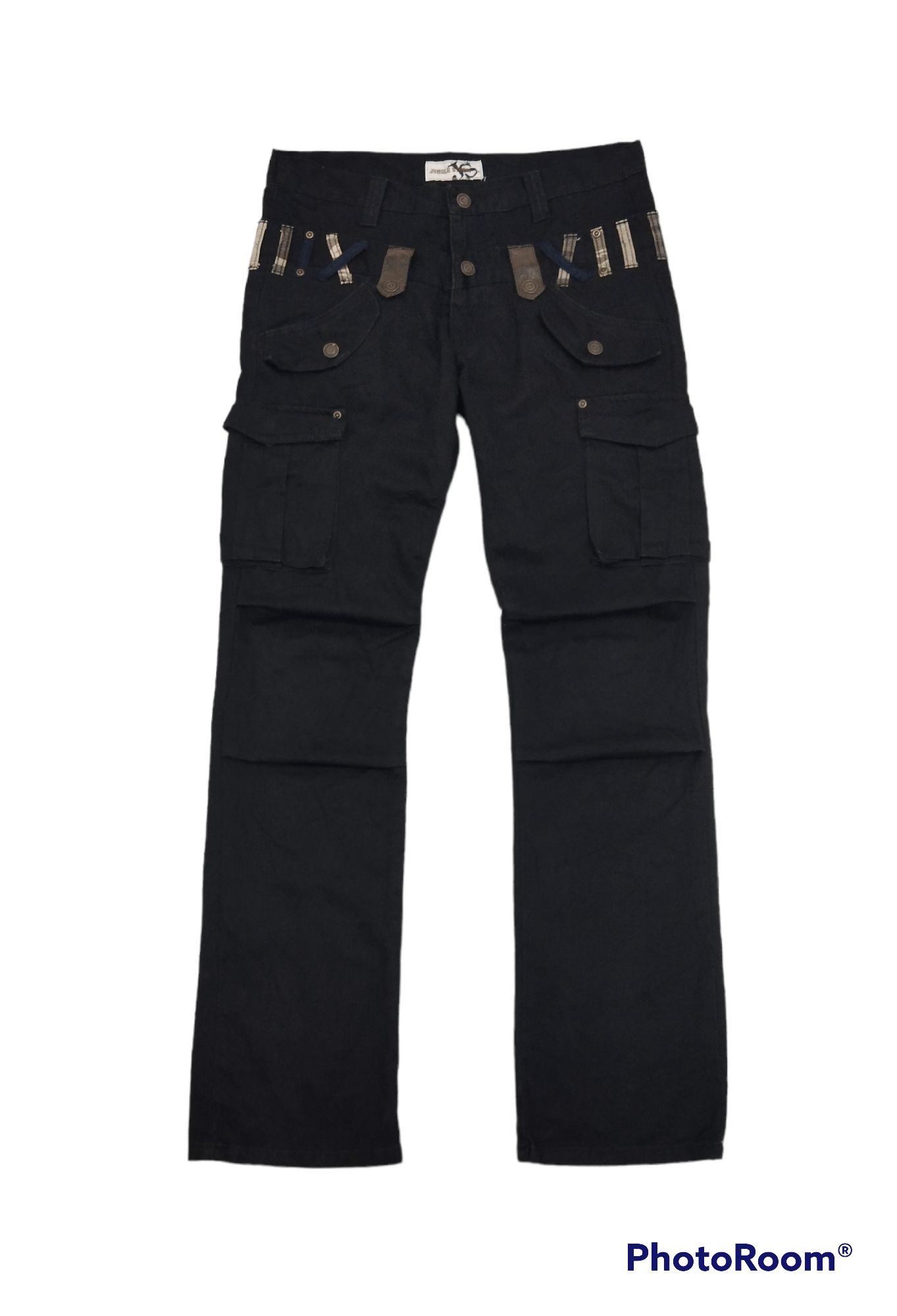 image of Avant Garde Tactical Jungle Storm Double Waist Pants in Black, Men's (Size 31)