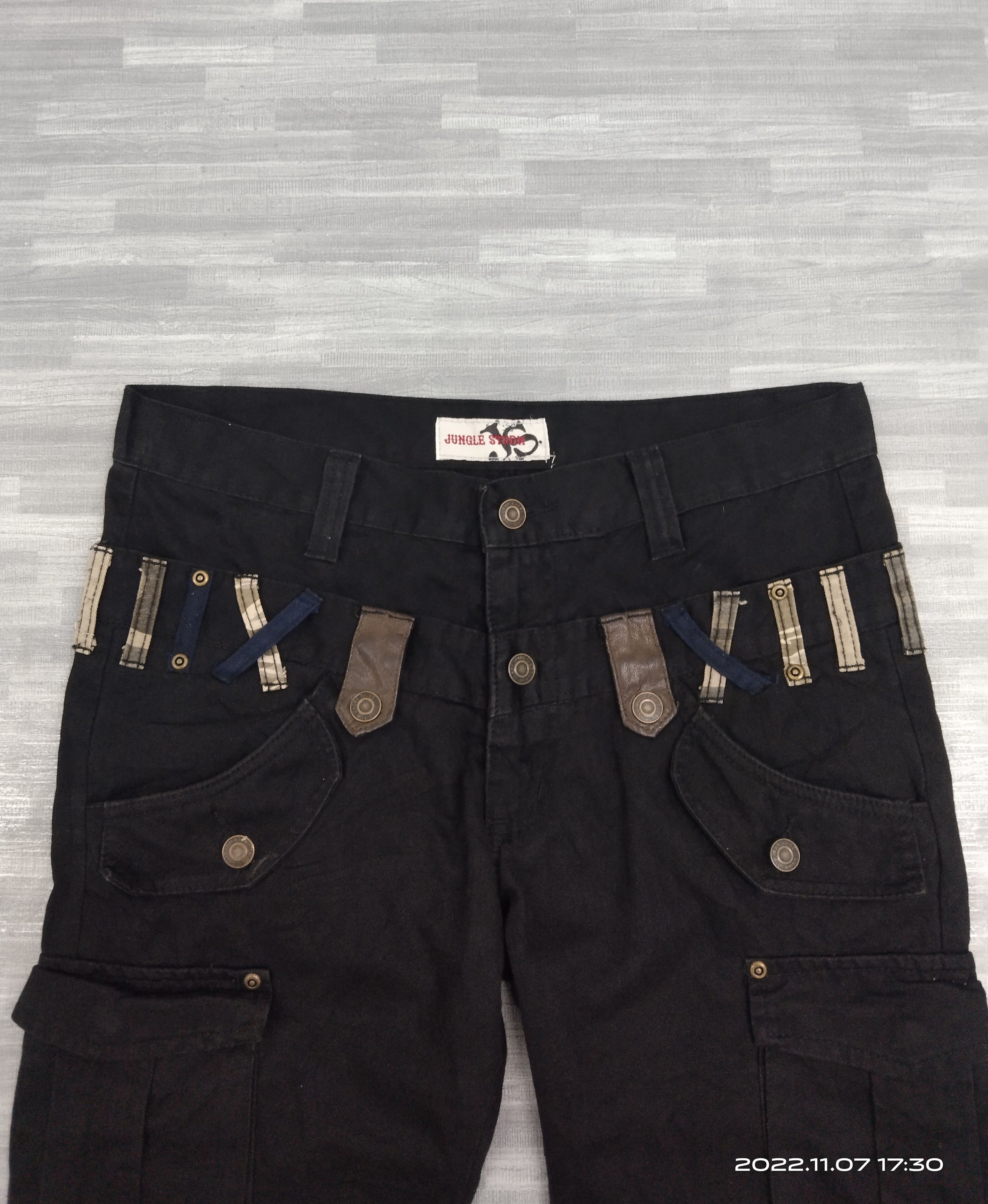 Japanese Brand TACTICAL JUNGLE STORM DOUBLE WAIST PANTS Size US 31 - 4 Thumbnail