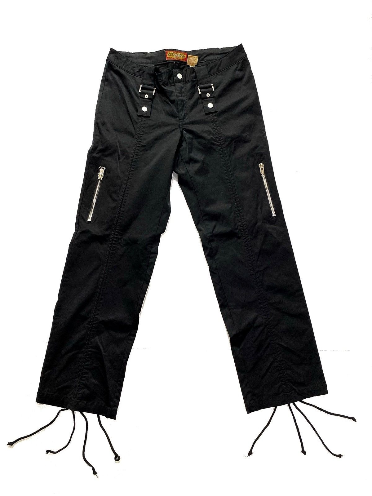 Japanese Brand × Seditionaries 🇯🇵Boom Jeans authentic wear zipper punk made in japan Size US 33 - 1 Thumbnail