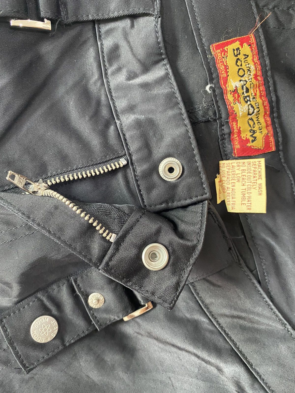 Japanese Brand × Seditionaries 🇯🇵Boom Jeans authentic wear zipper punk made in japan Size US 33 - 6 Thumbnail