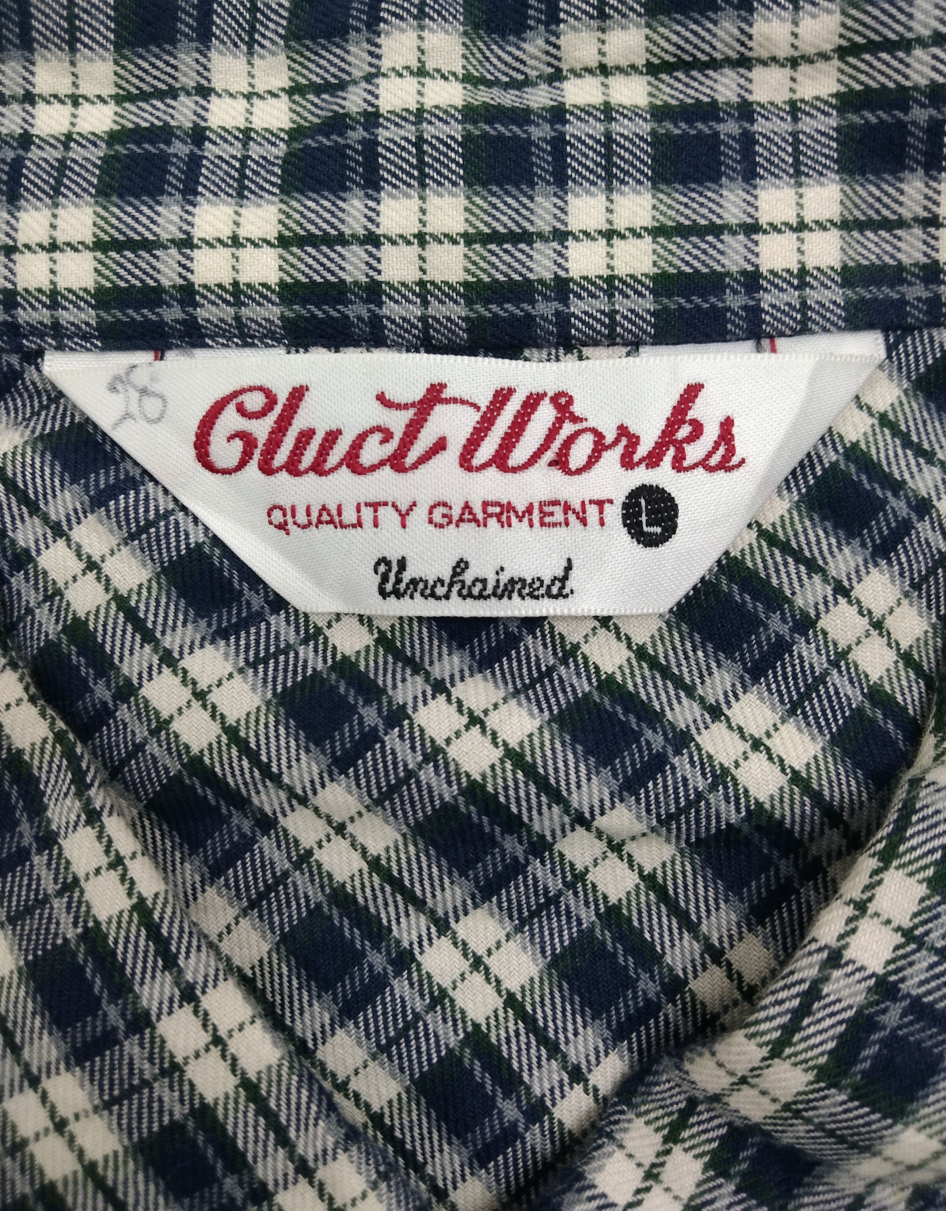 Other CLUCT WORK EMBROIDED 2 TIGER BUTTON UP SHIRT Size US L / EU 52-54 / 3 - 8 Thumbnail