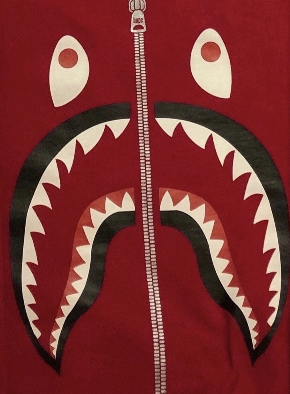 Bape Bape shark crew neck sweatshirt Size US L / EU 52-54 / 3 - 6 Thumbnail