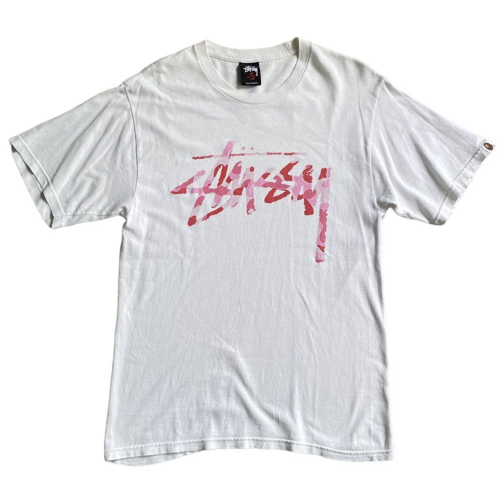Bape x Stussy 30th Anniversary ABC Camo Tee